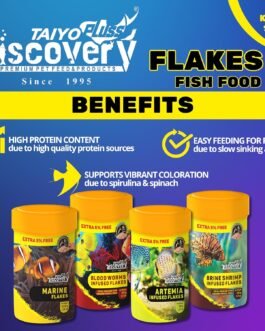 Taiyo Pluss Discovery® Betta Flakes Fish Food – 10 g (1 Pack)