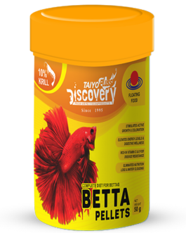 Taiyo Pluss Discovery® Betta Pellets – 25 g (1 Pack)